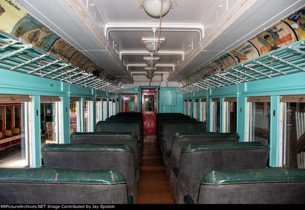 Chicago, Aurora & Elgin Railroad 434 Interior